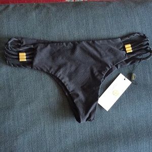 Poema Swim Bikini bottoms black (BNWT)